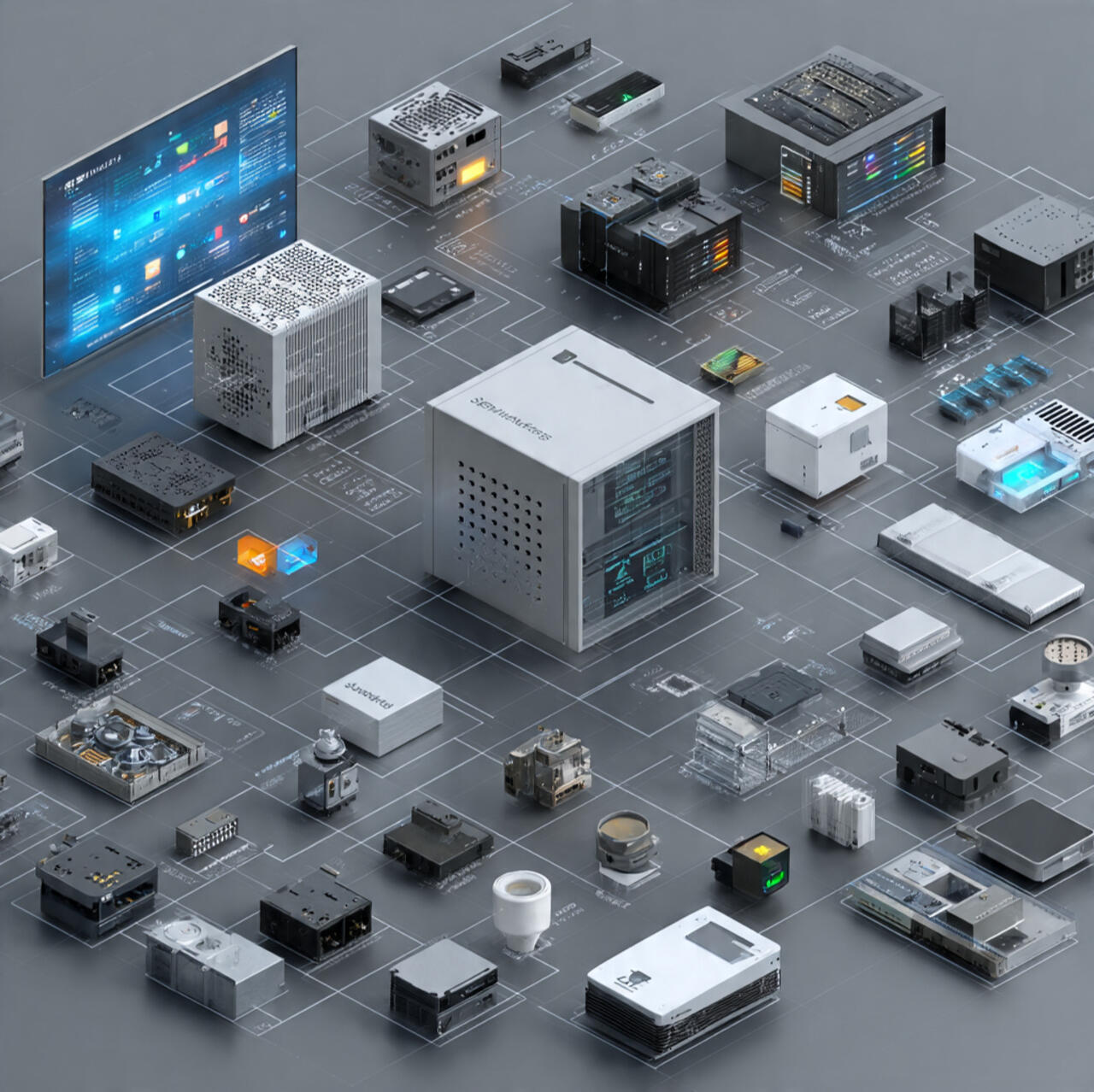 Integration Hub Open API ecosystem enabling plug-and-play integration with hardware vendors, sensors, and infrastructure systems—built for interoperability, not vendor lock-in.