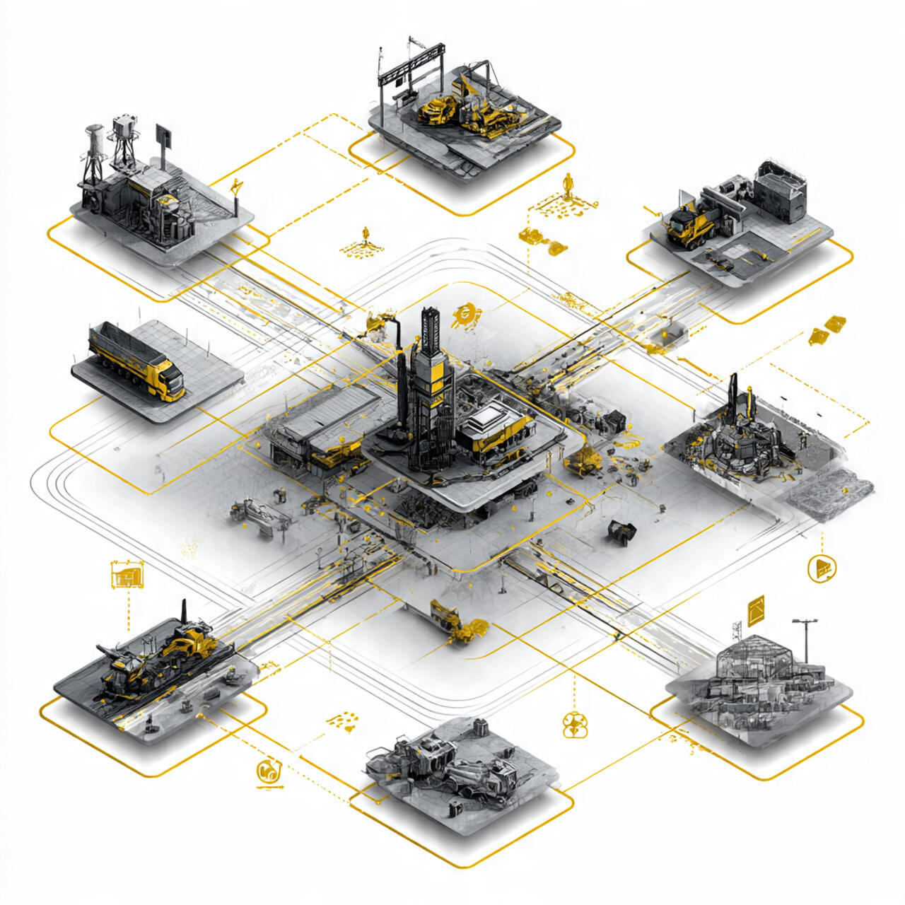 Building intelligent capabilities incrementally—starting with a core array, adding one technology node at a time—then composing them into a unified orchestration matrix.